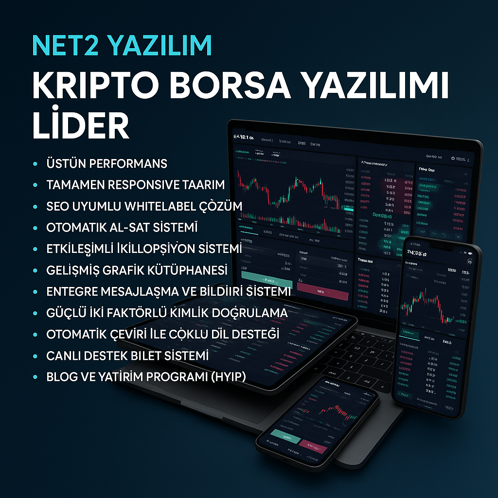 Kripto Borsa Sitesi Kurma Yazılımı